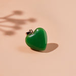Green Aventure Heart Pendant - Abhimantrit & Certified