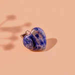 Sodalite Heart Pendant - Abhimantra & Certified