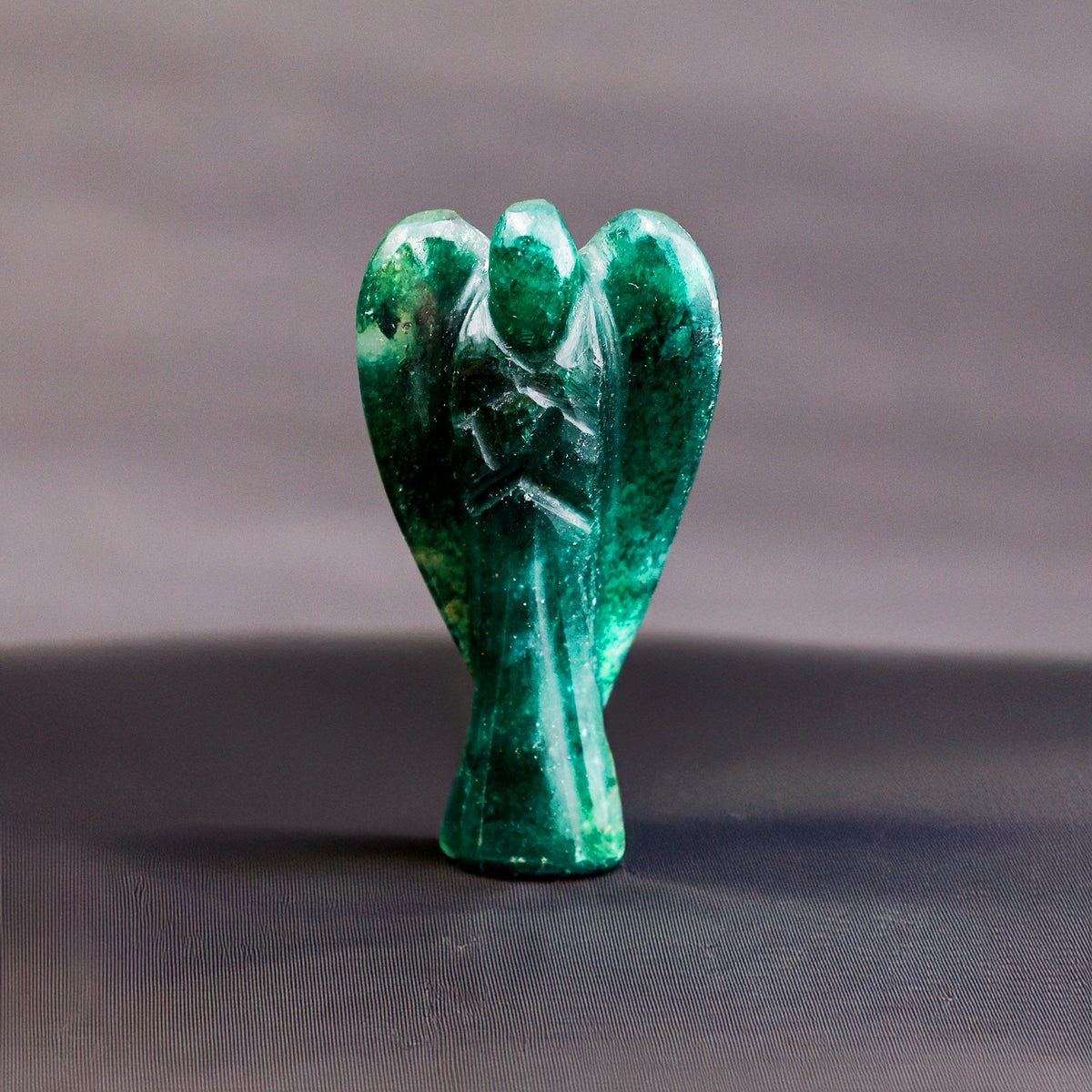 Green Jade Crystal Angle