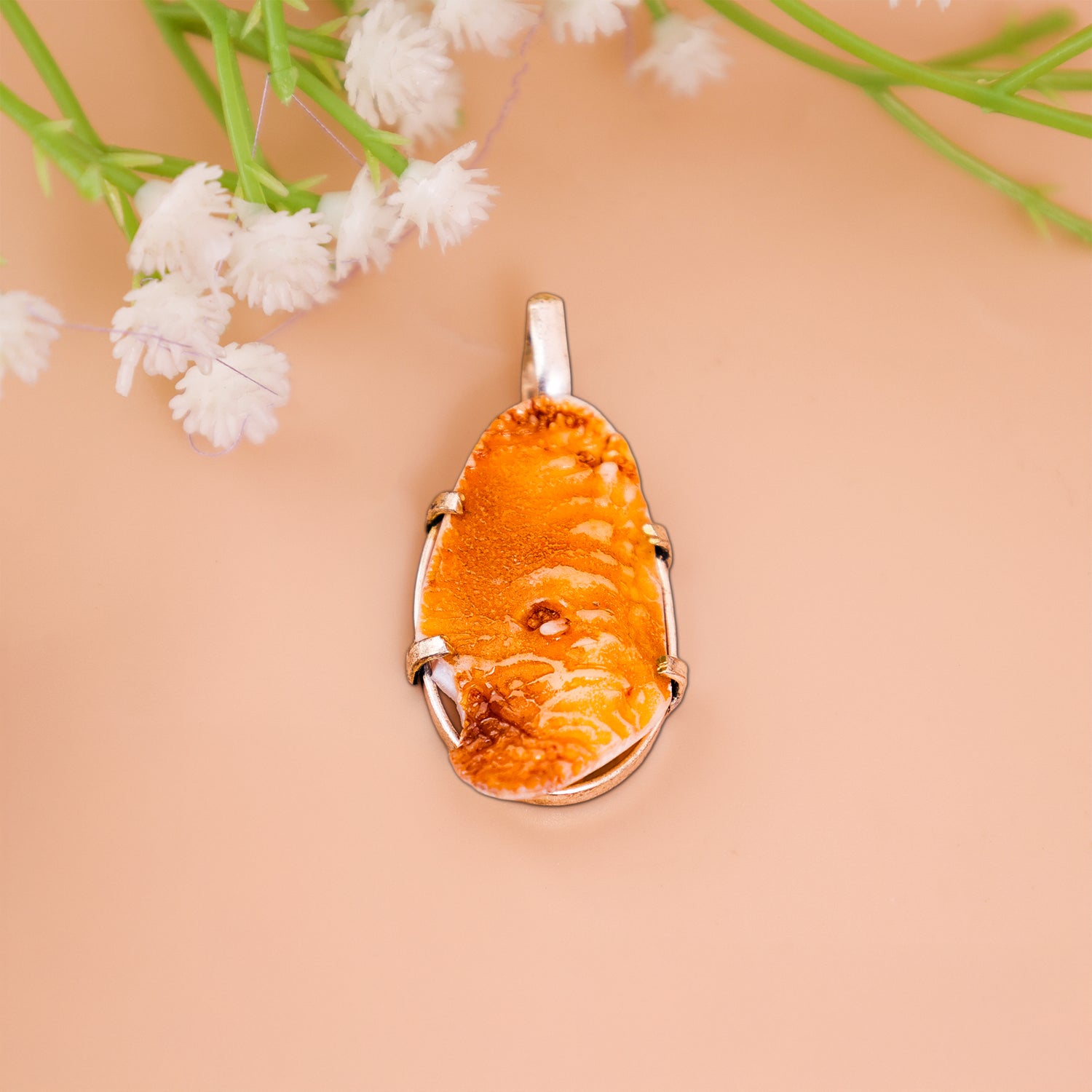 Shukra Mani Pendant - Abhimantrit & Certified
