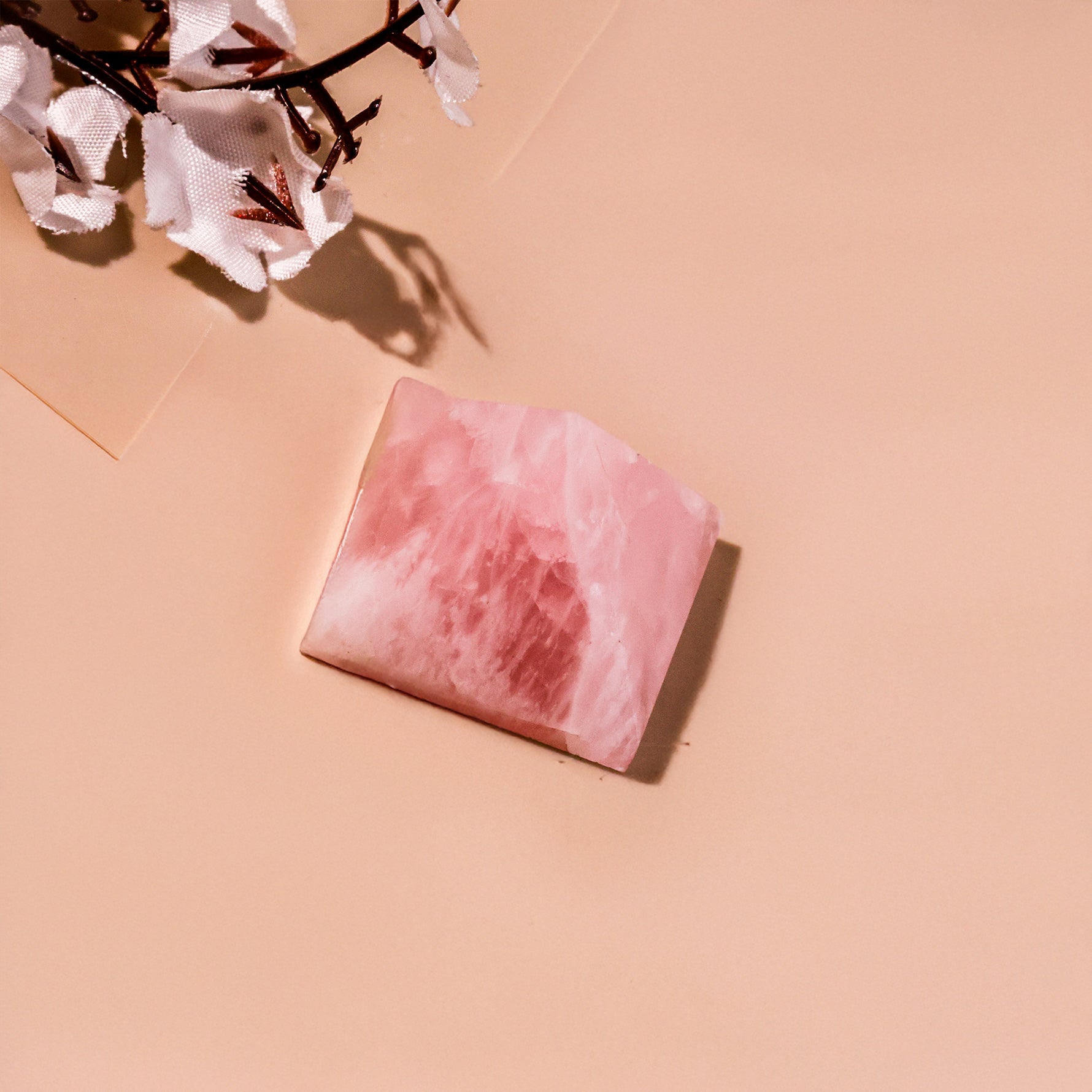 Rose Quartz Pyramid