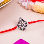 92.5 Pure Silver sudarshana chakra Rakhi