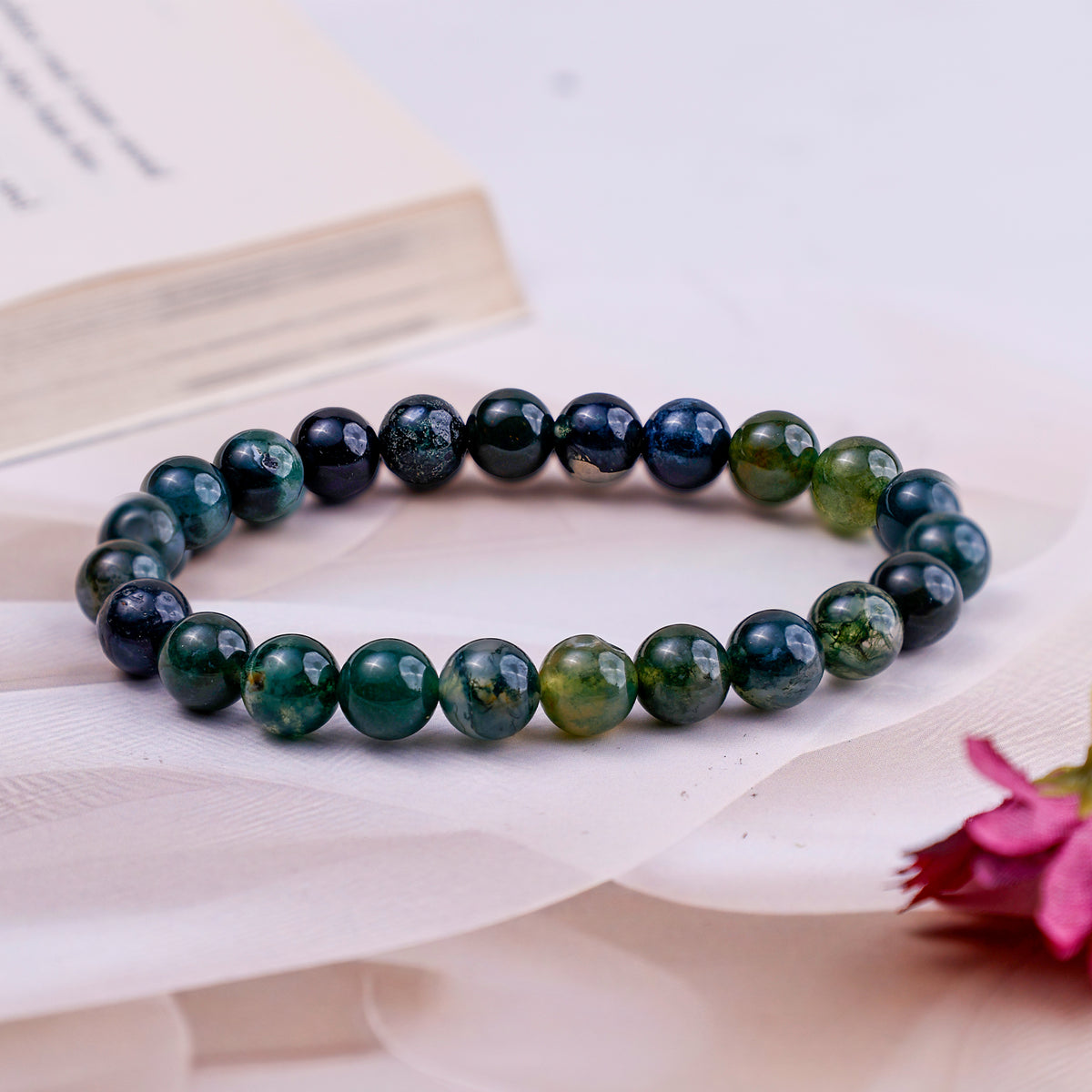 Moss Agate Bracelet