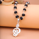 Karungali Mala with Murugan Trishul Pendant