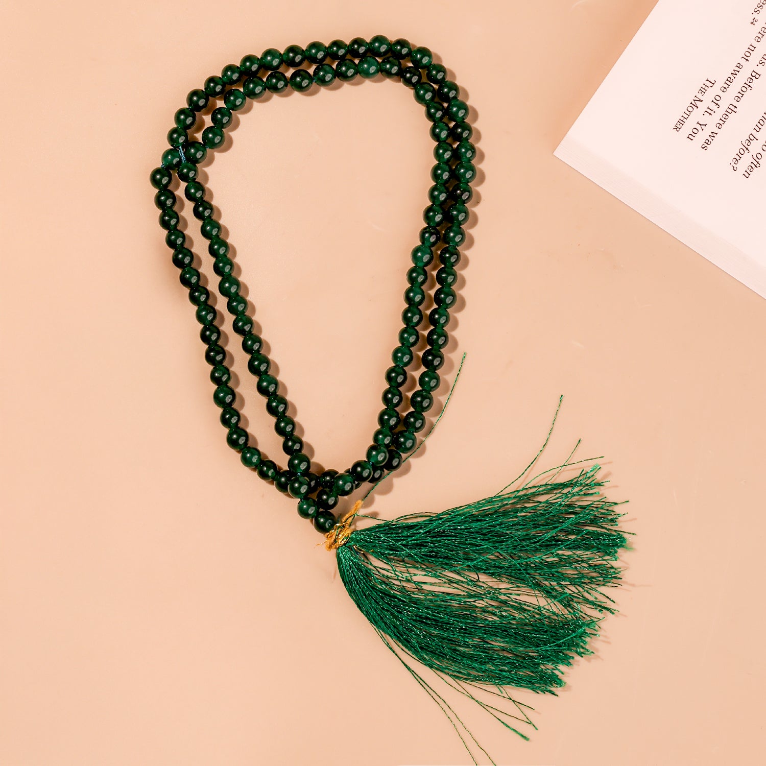 Green Jade Mala
