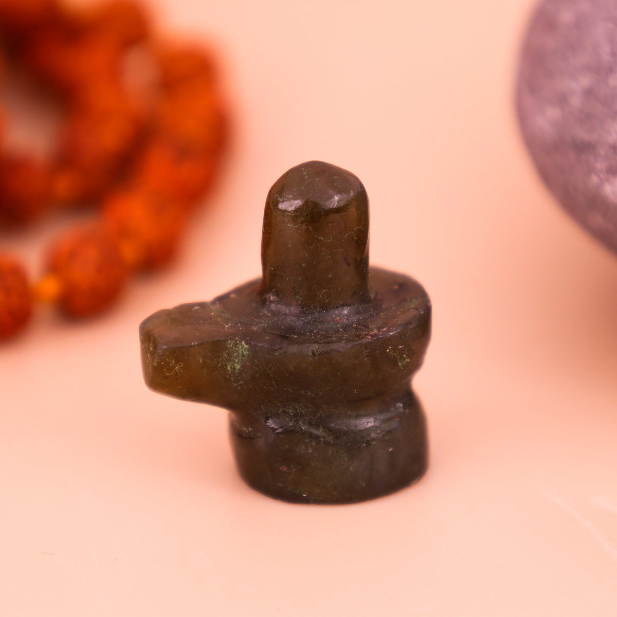 Green Aventurine Shivling- Abhimantrit