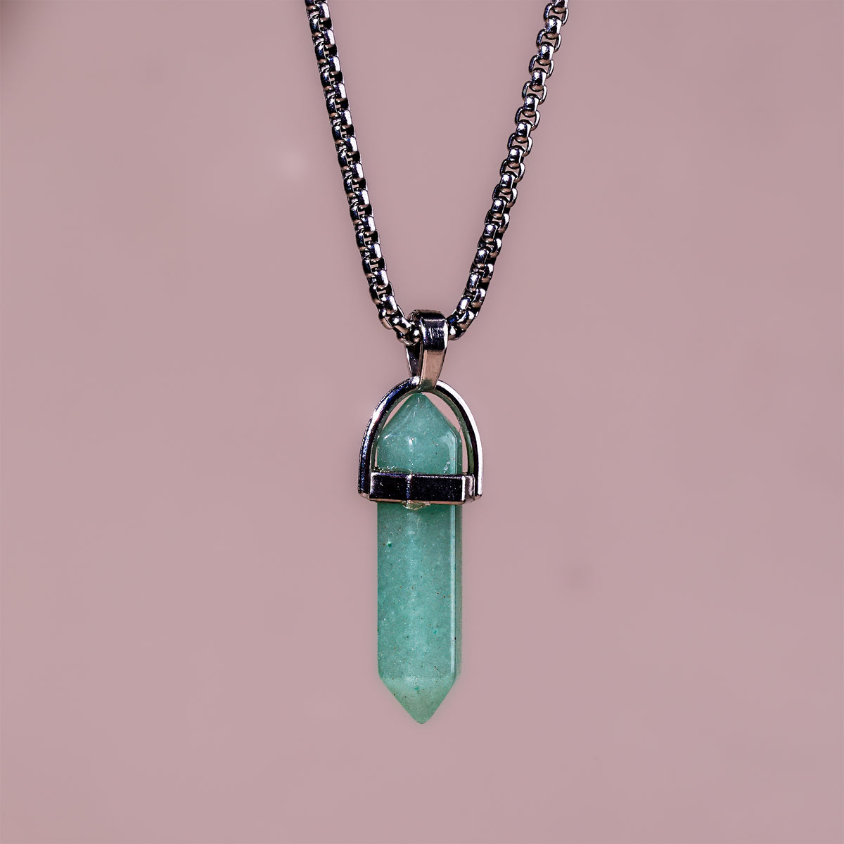 Green Aventurine Pen Shape Pandent