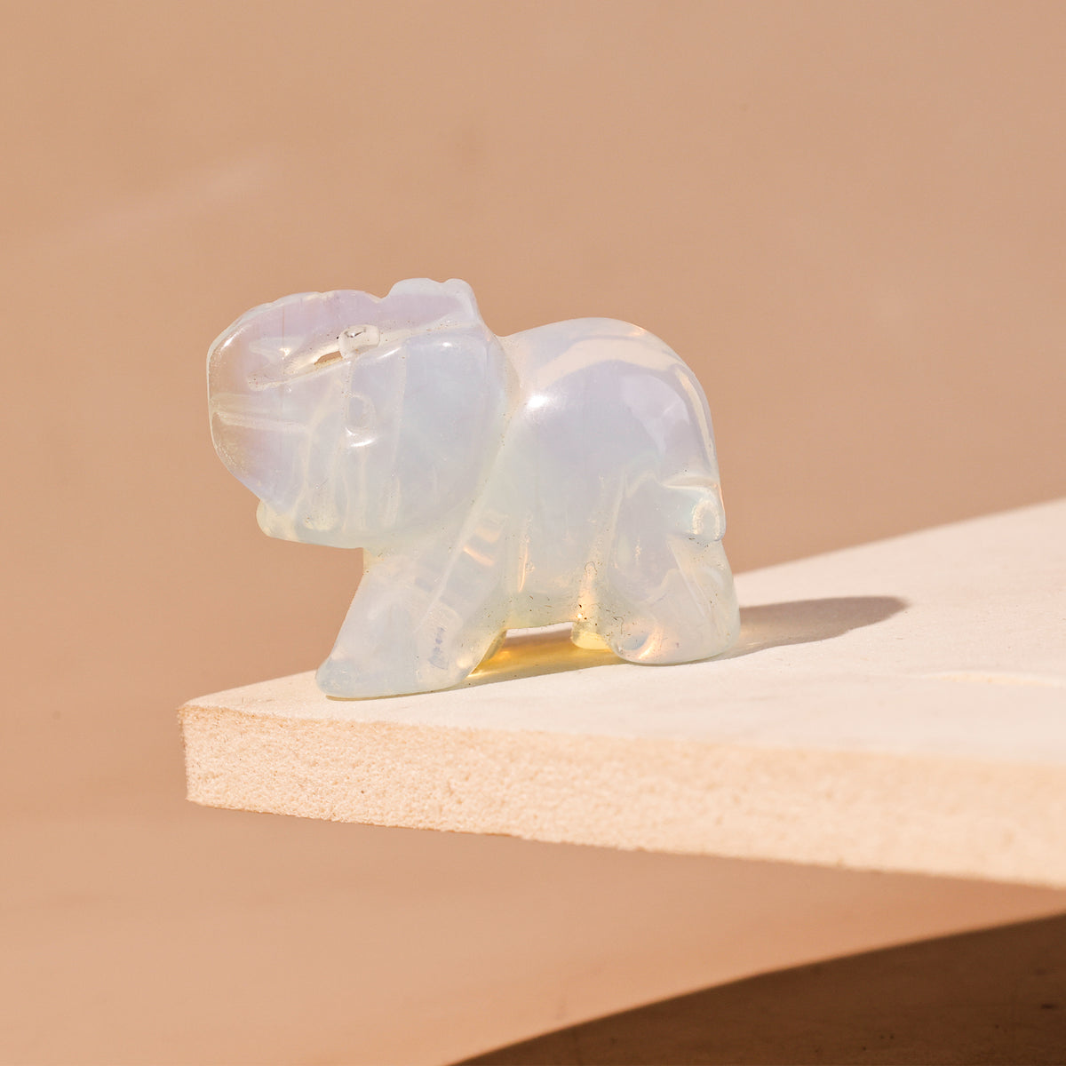Opalite Crystal Elephant