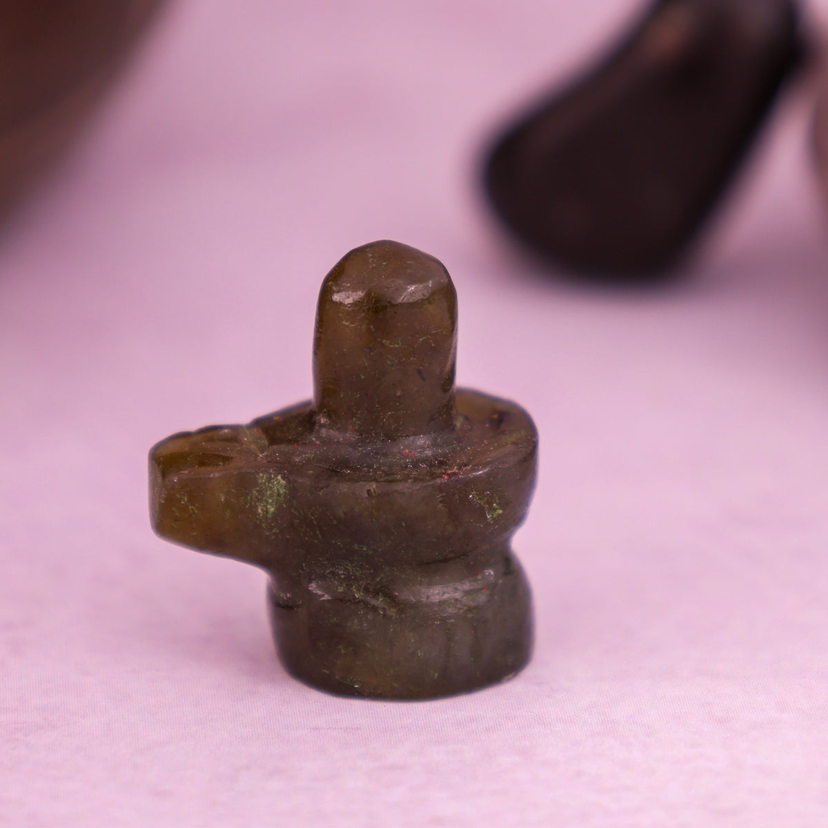 Green Aventurine Shivling- Abhimantrit