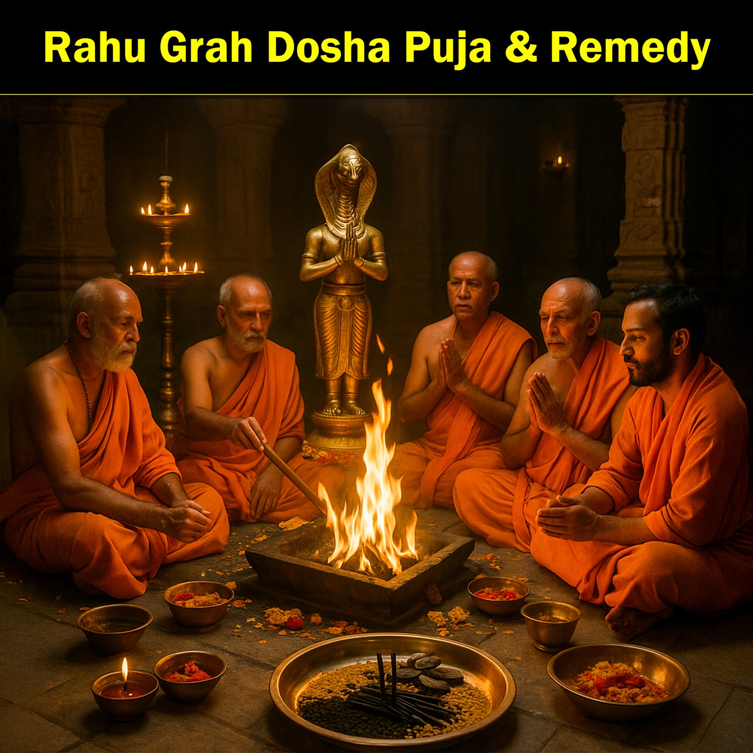 Rahu Graha Puja & Remedy: Rahu Graha Puja & Remedy For Rahu Graha Dosha Shanti, Rahu Shanti Puja