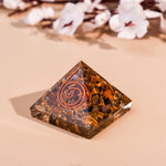 Tiger Eye Pyramid - Abhimantrit