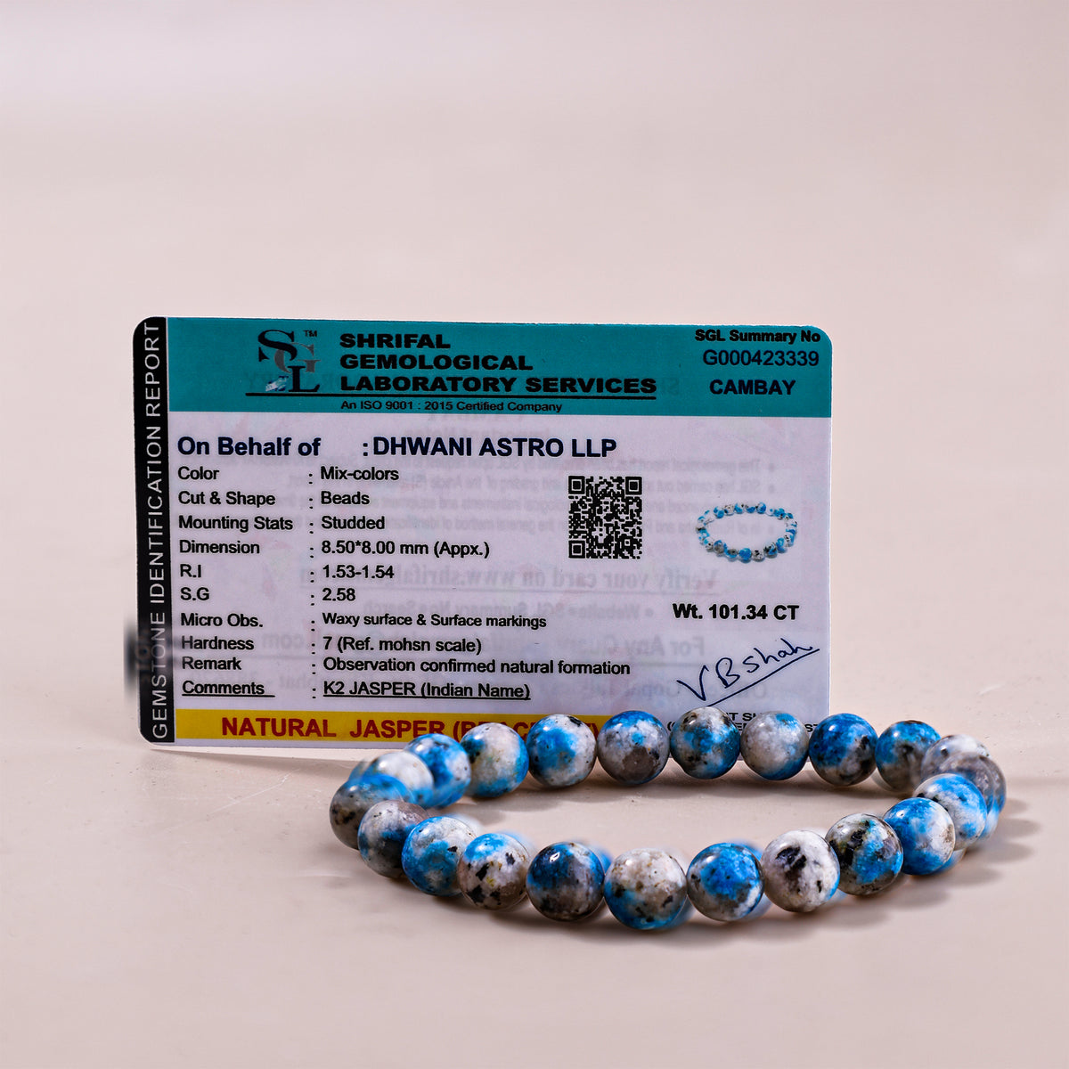 K2 Jaspeer Bracelet