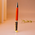 Pen With Pyrite Stone