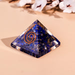 Lapis Lazuli Pyramid - Abhimantrit