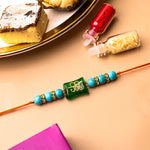 Money Coin Reiki Symbol Rakhi (1 Piece) - Abhimantrit