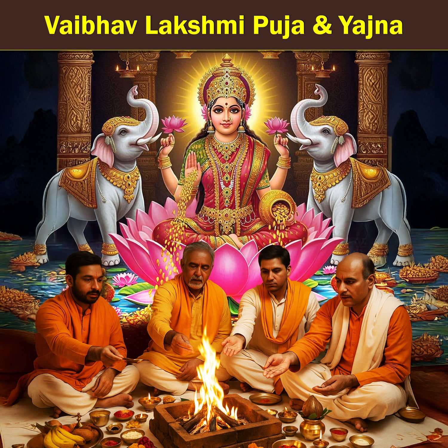 Vaibhav Lakshmi Puja & Yajna: For Attracting Wealth, Prosperity & Good Fortune, Ensuring Financial Stability
