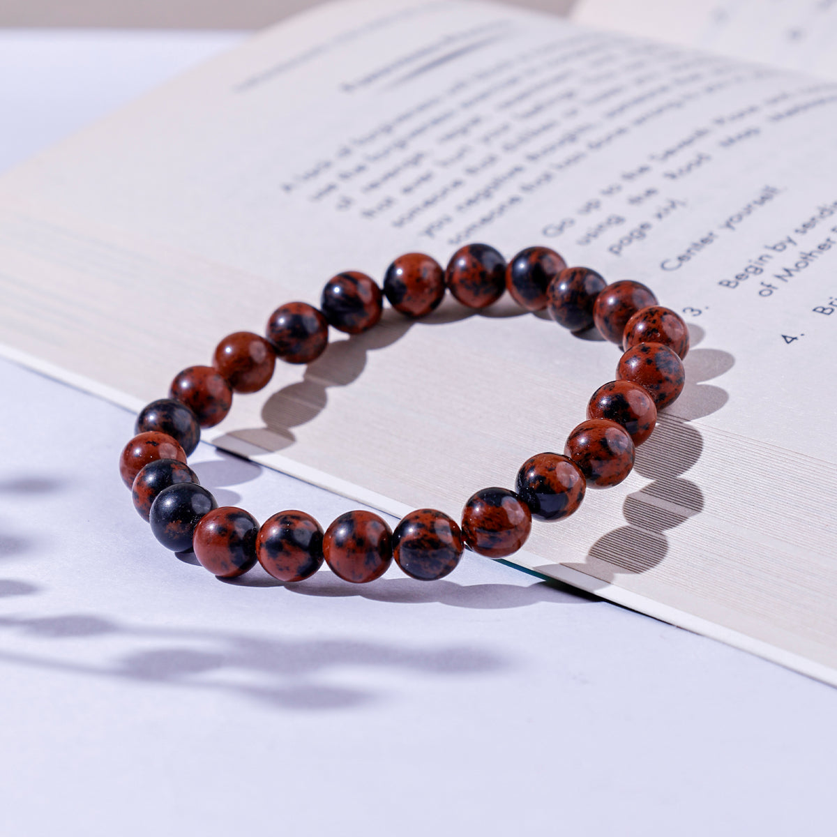 Mahogany Obsidian Bracelet
