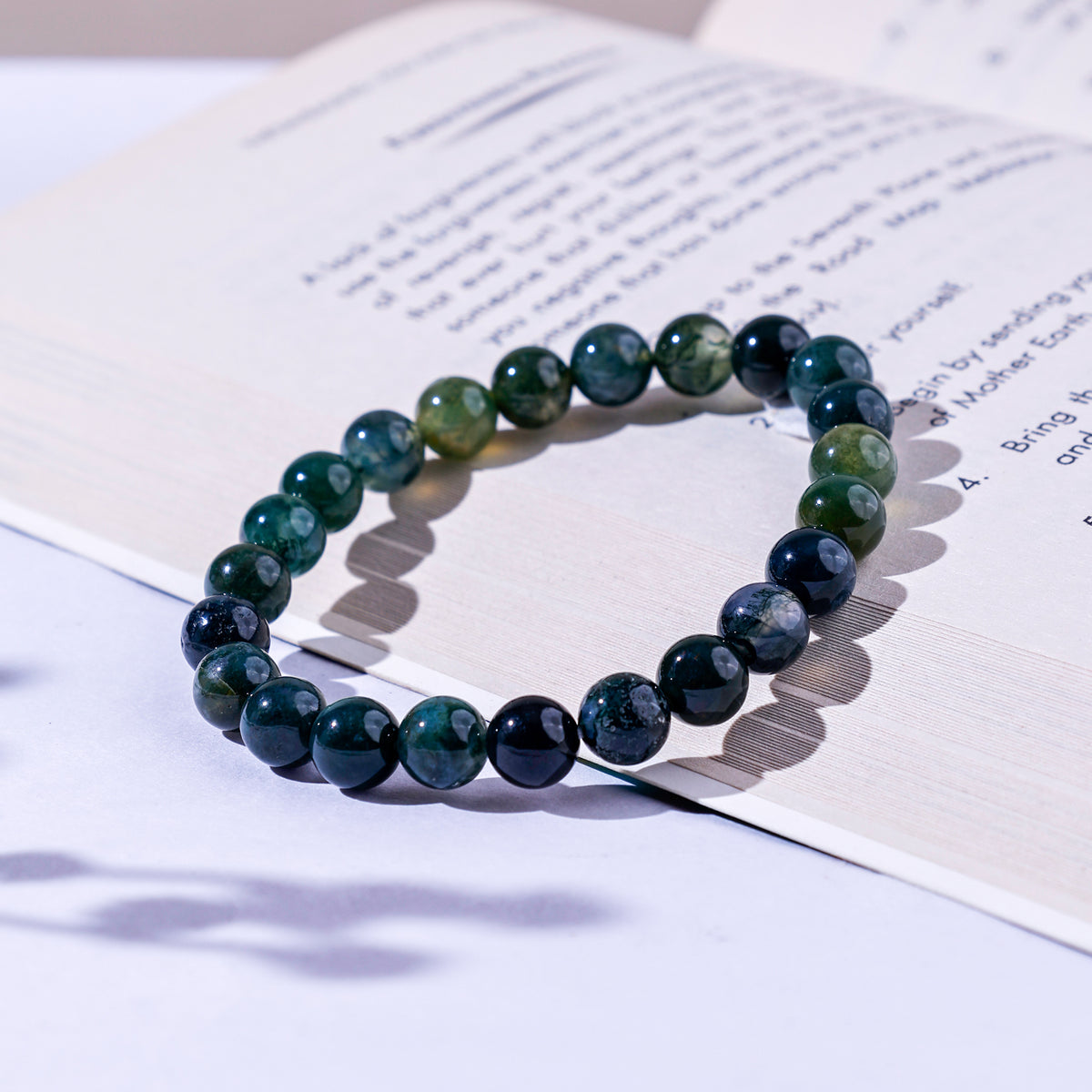 Moss Agate Bracelet