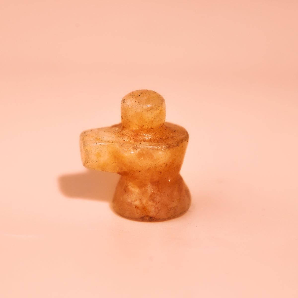 Yellow Carnelian Shivling - Abhimantrit