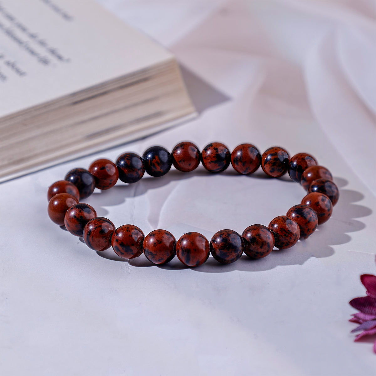 Mahogany Obsidian Bracelet