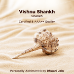 Vishnu Shankh For Peace Prosperity Sacred Puja Rituals