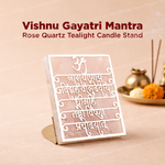 Vishnu Gyatri Mantra Candle Stand - Abhimantrit
