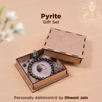 Pyrite Gift Set | Spiritually Energized Crystal Gift Set for Wealth, Success, Confidence & Prosperity