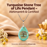 Turquoise Tree of Life – Positive Energy, Protection & Emotional Balance
