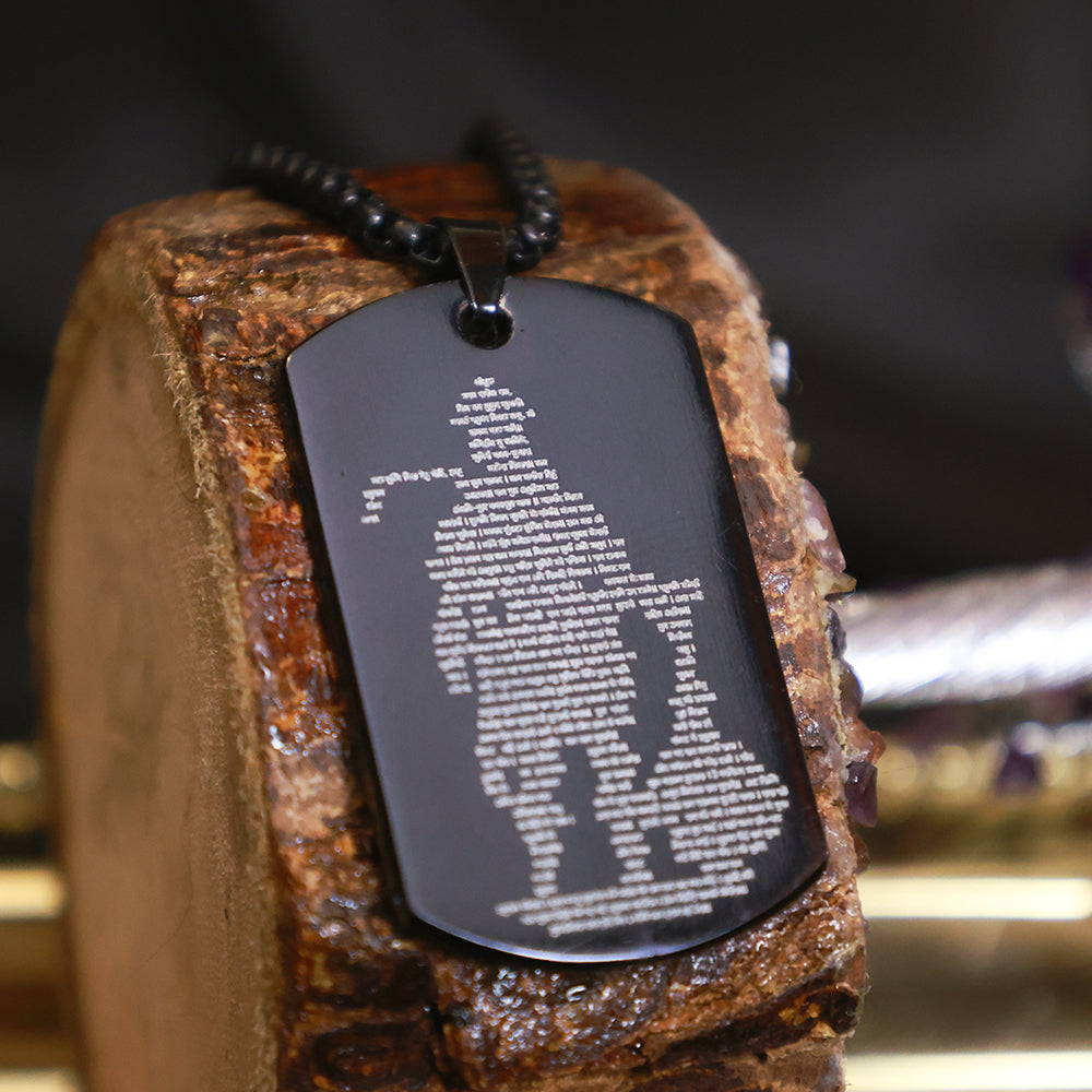 Hanuman Chalisa Pendant (Blessing & Protection) - Abhimantrit