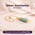 Green Aventurine Pendulum - Abhimantrit
