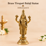 Brass Tirupati Balaji Statue - Abhimantrit