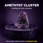 Amethyst Crystal Cluster (Brazillian): Emotional Healing & Stress Relief