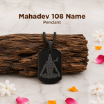 Mahadev 108 Name Pendant (Blessing & Protection) - Abhimantrit