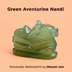 Green Aventurine Nandi - Abhimantrit