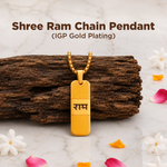 Shree Ram Chain Pendant (IGP Gold Plating) - Abhimantrit