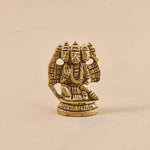 Brass Panchmukhi Hanuman Ji - Abhimantrit