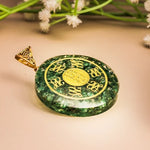 Green Aventurine Angelic Crystal Pendant - Abhimantrit