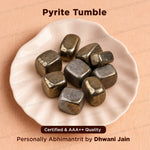 PYRITE TUMBLE ( Abhimantrit & Certified )