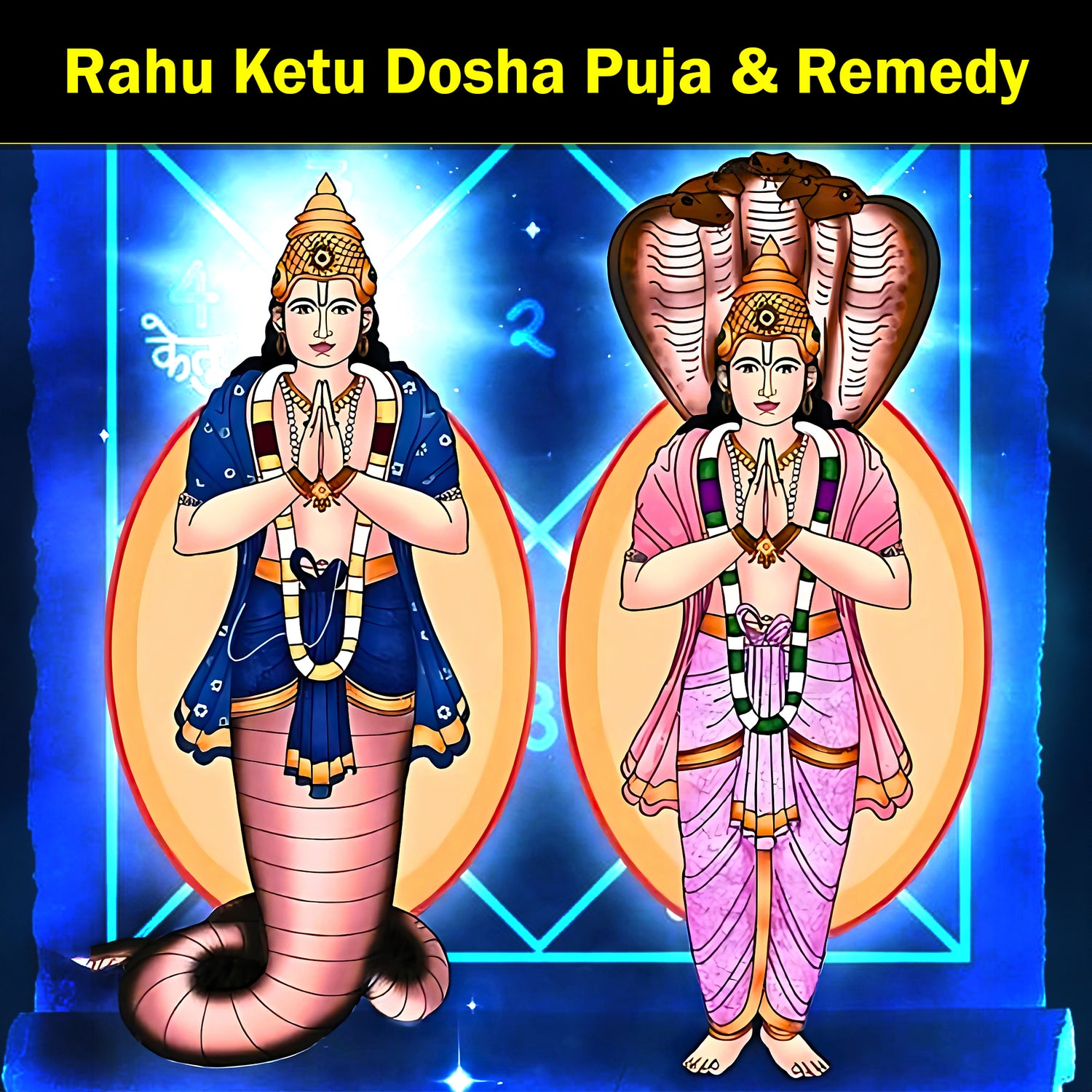 Rahu-Ketu Shanti Puja & Yajna: To Alleviate the Harmful Effects of Rahu and Ketu and Bring Relief from Confusion, Instability and Delays