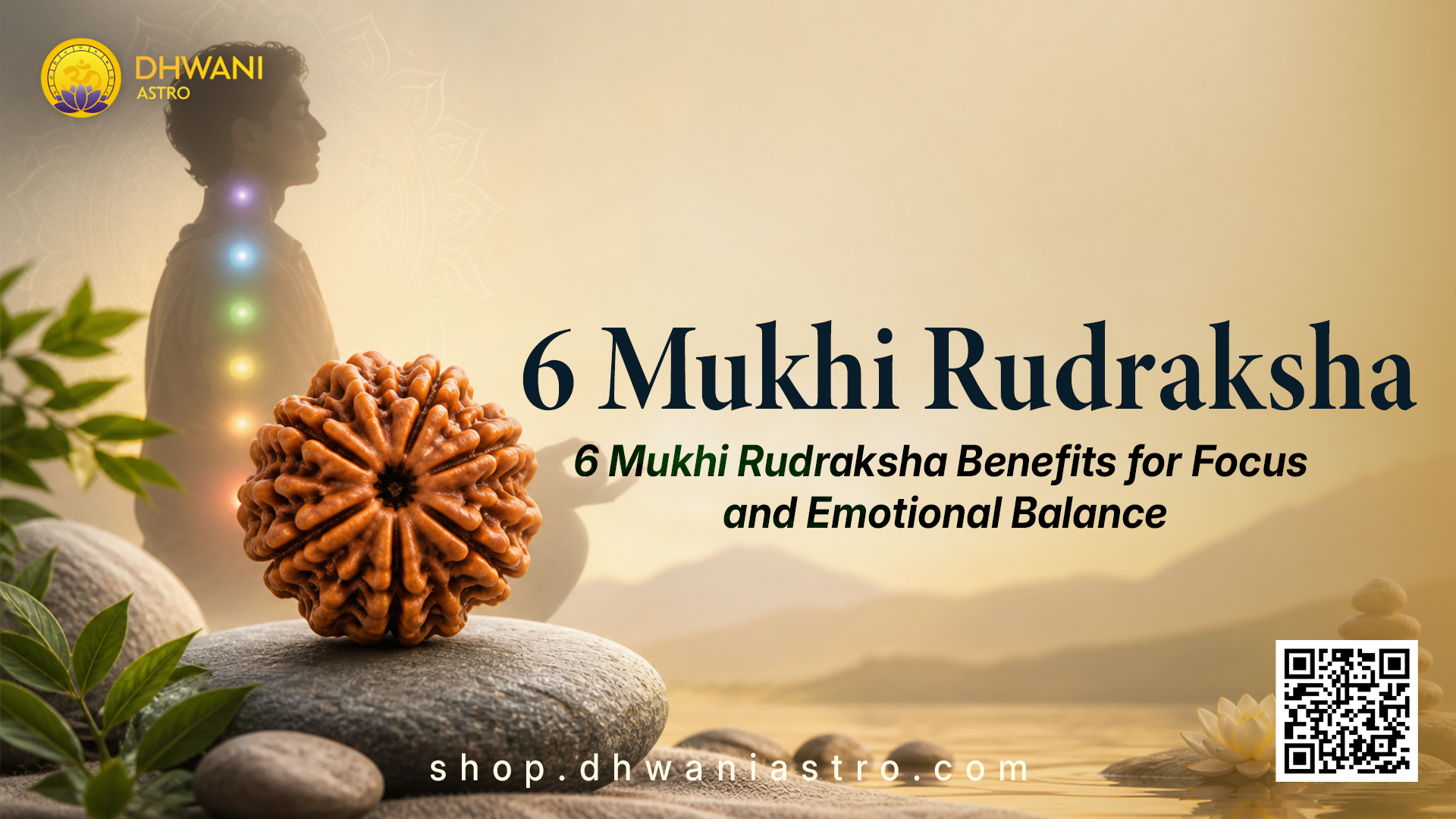 6 Mukhi Rudraksha Benefits for Focus and Emotional Balance