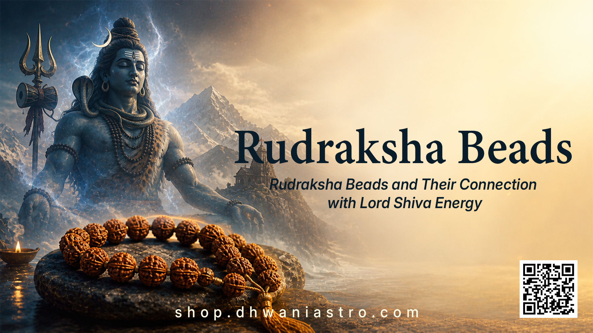 Rudraksha Beads and Their Connection with Lord Shiva Energy