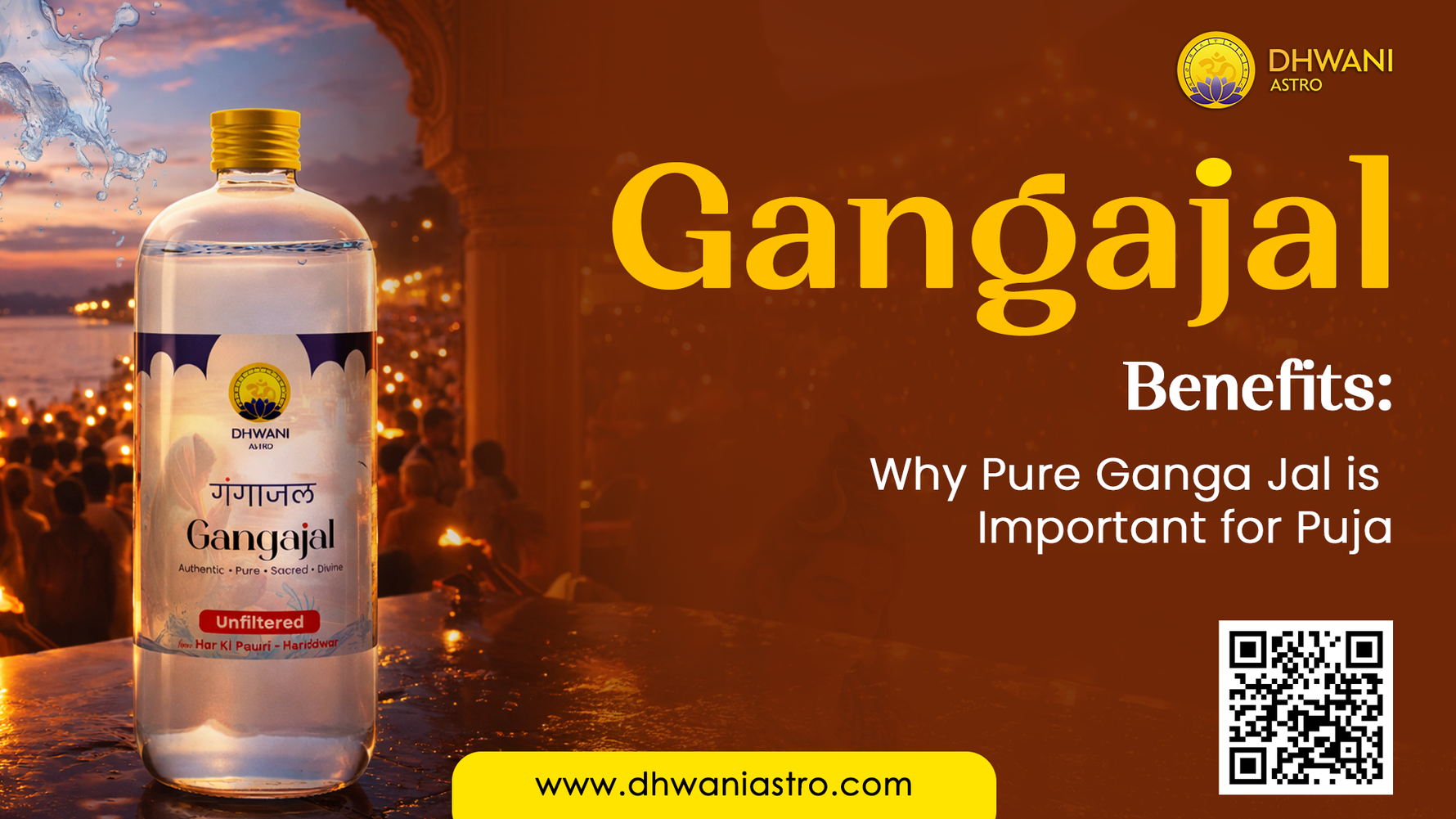 pure gangajal for puja