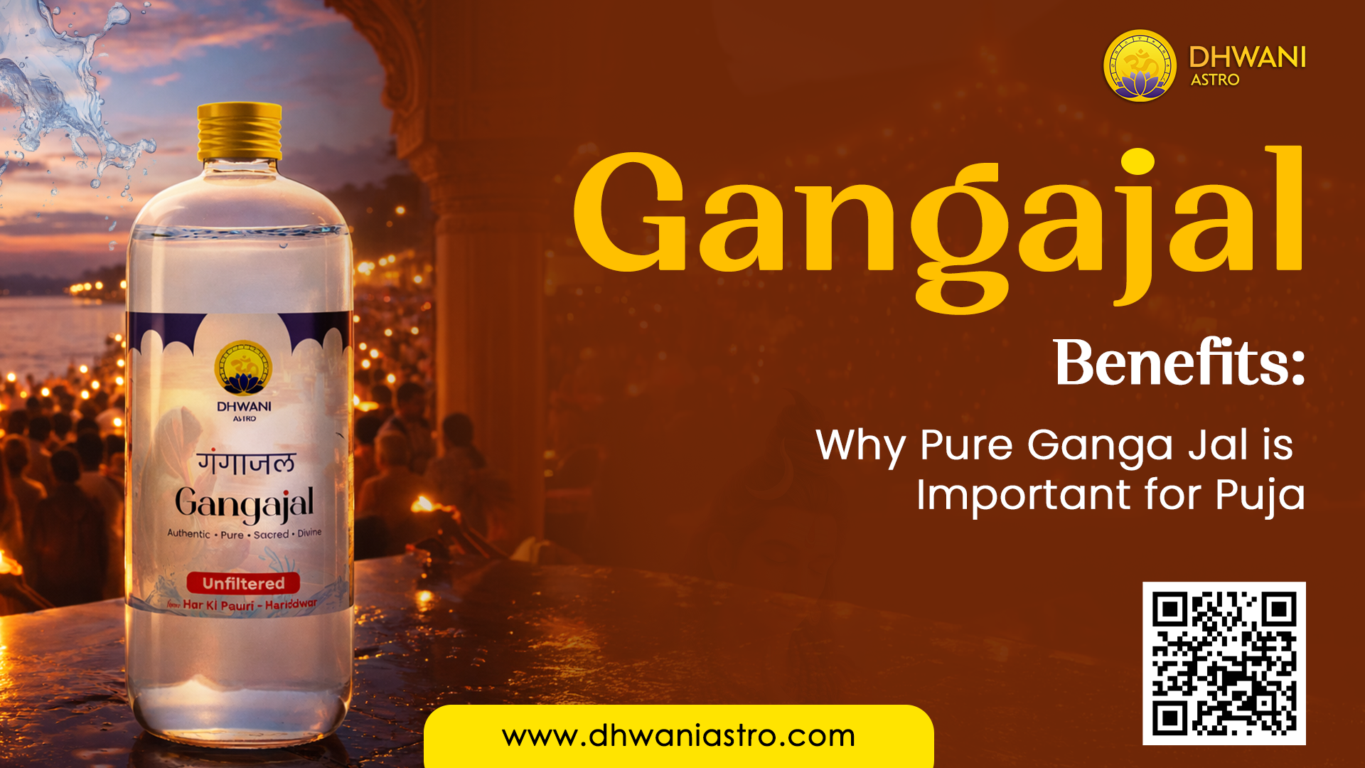 pure gangajal for puja