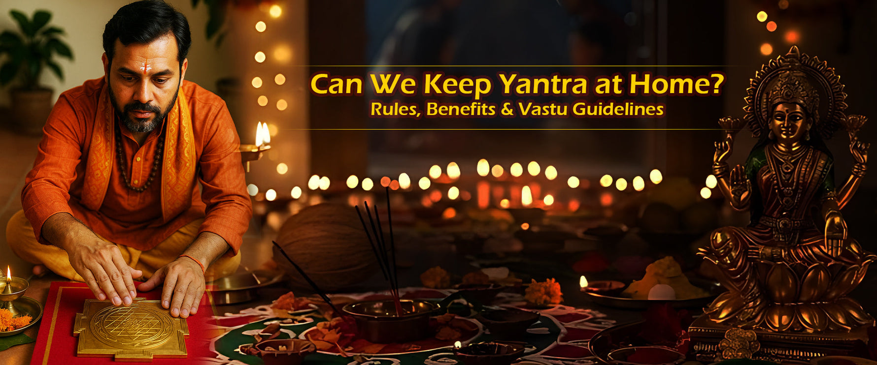 Can You Keep Yantra at Home? Benefits, Rules & Vastu Tips