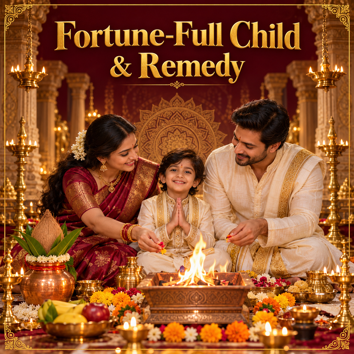 Fortune-Full Child & Remedy: Blessings For A Lucky Baby with Lucky Child Rituals