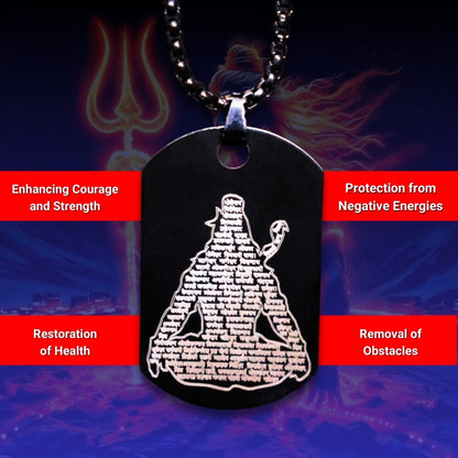 Mahadev 108 Name Blessing & Protection Pendant - Abhimantrit