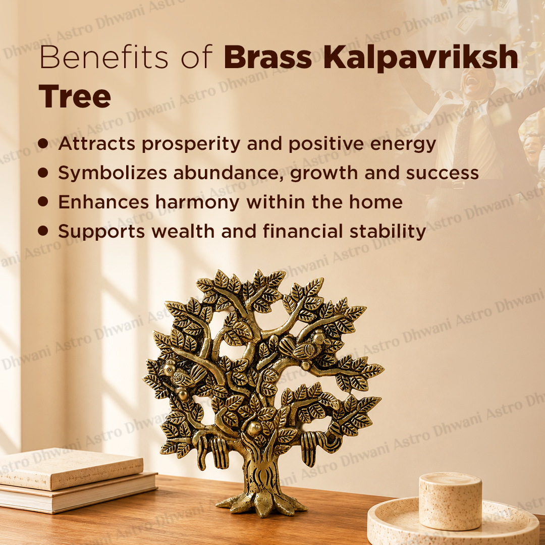 Brass Kalpavriksh Tree - Wish Fulfilling Tree