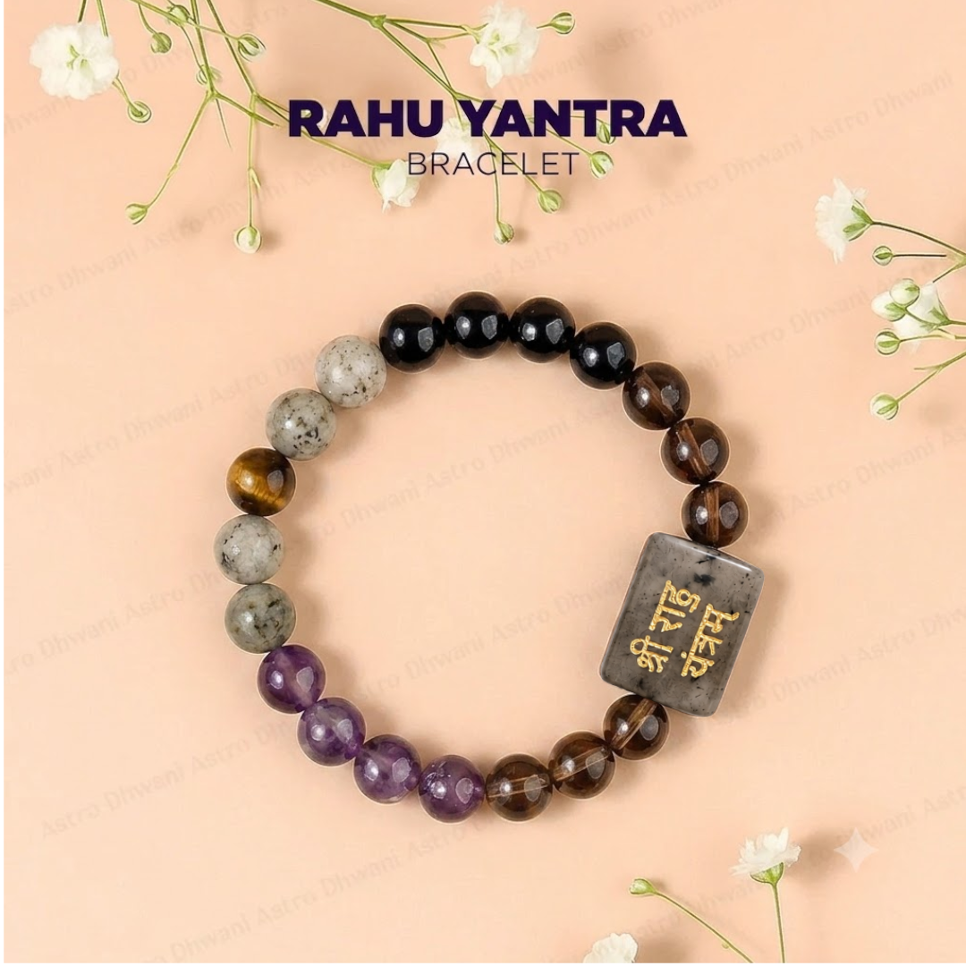 Rahu Luxury & Fame Key Bracelet for Success, Fame & Recognition
