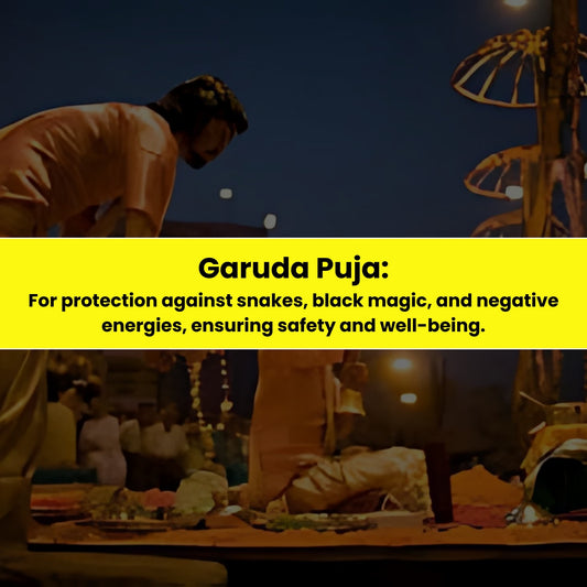 Garuda Puja & Yajna: For Protection Against Snakes, Black Magic & Negative Energies, Ensuring Safety and Well Being