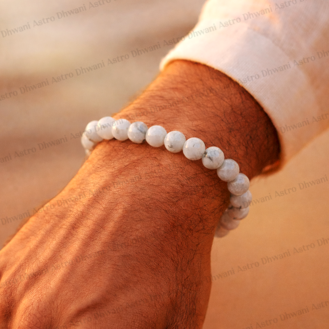 Moon Stone Bracelet for Mental Stress Relief & Confidence